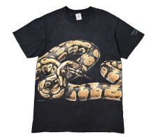 画像1: 90s Used Habitat Print Tee (1)