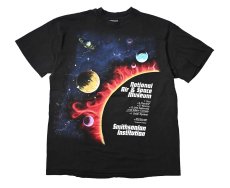 画像1: 90s Used National Air&Space Museum Print Tee made in USA (1)