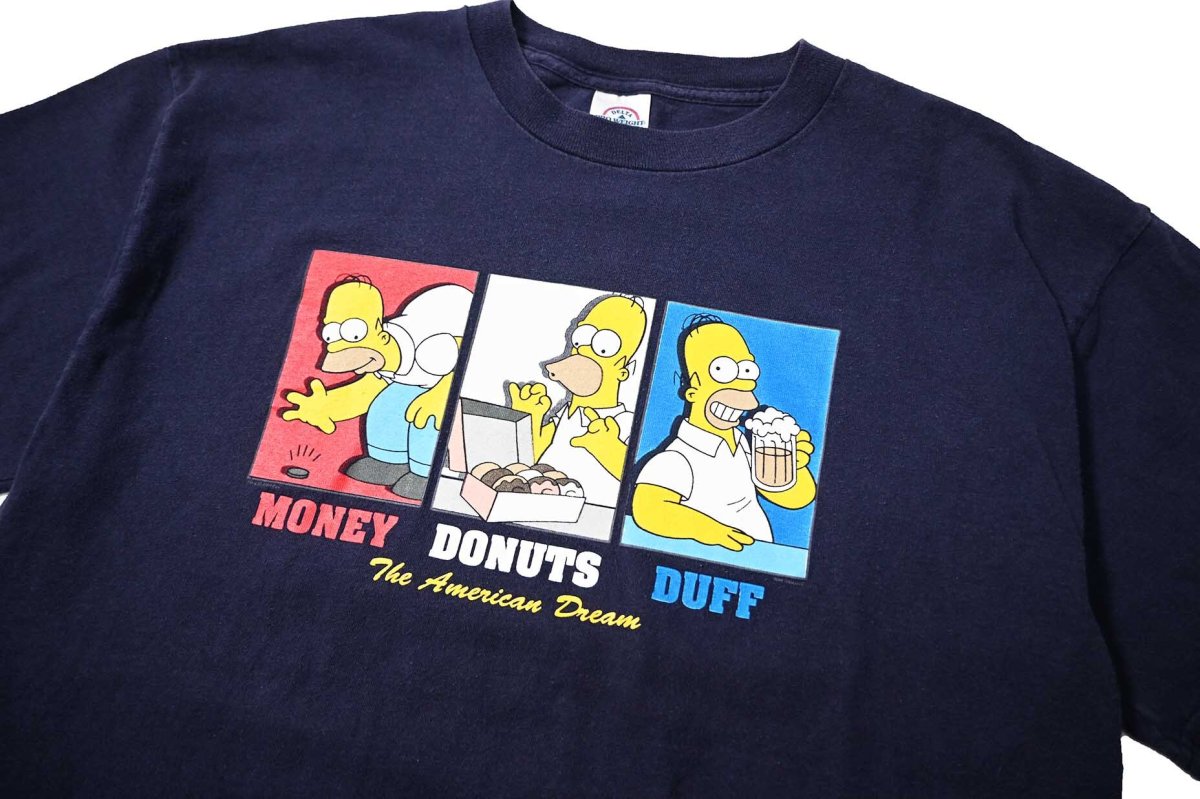 画像2: 00s Used The Simpsons Print Tee (2)
