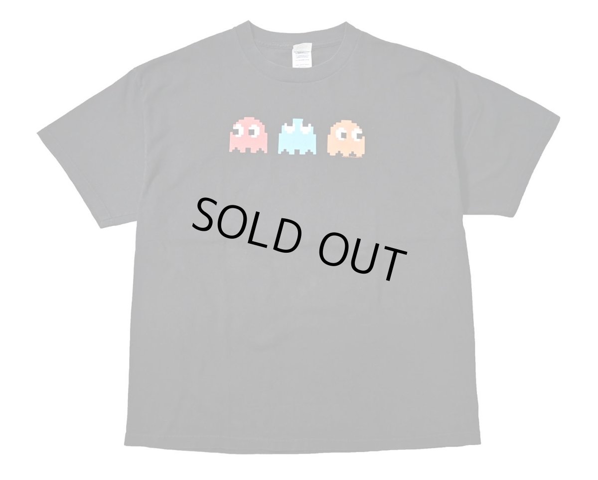 画像1: 00s Used Pac-Man Print Tee (1)
