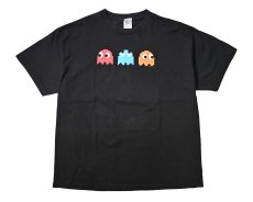 画像1: 00s Used Pac-Man Print Tee (1)