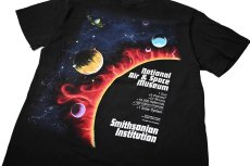 画像2: 90s Used National Air&Space Museum Print Tee made in USA (2)