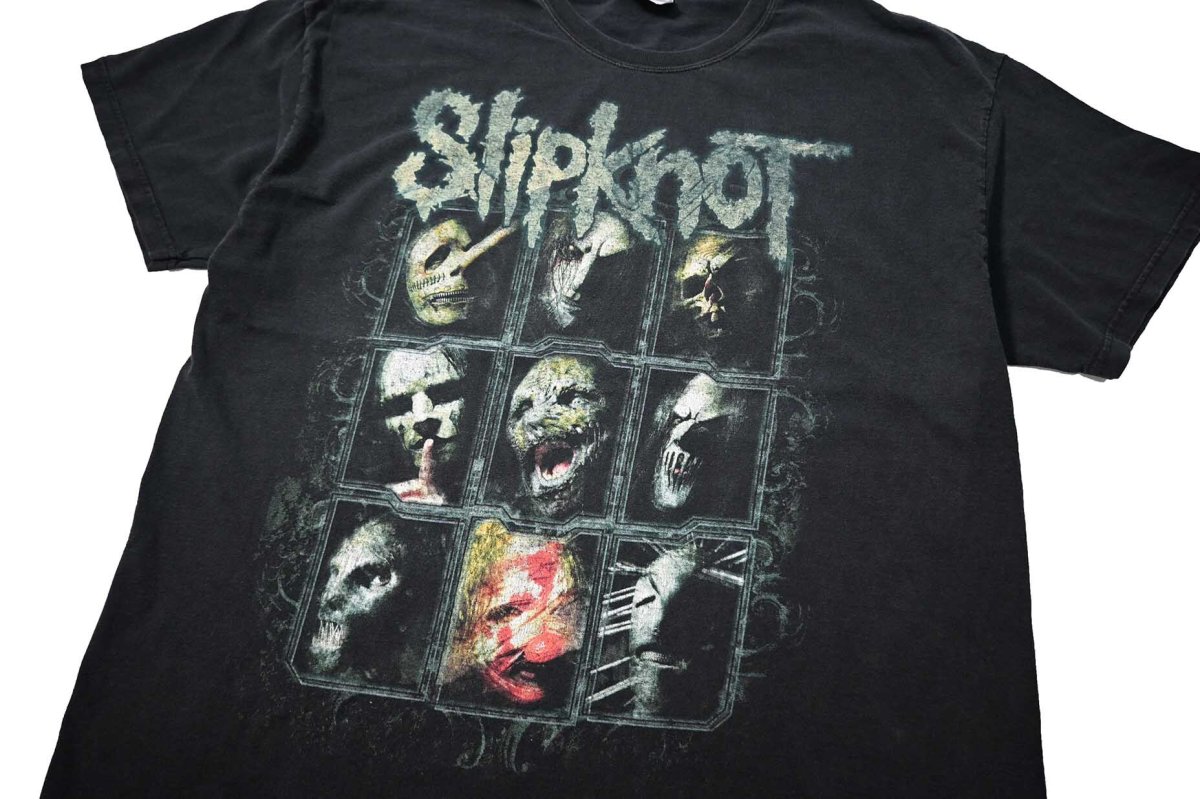 画像2: 00s Used Slipknot Print Tee (2)