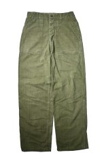 画像1: 50s Used Us Army M-47 HBT Utility Trouser (1)
