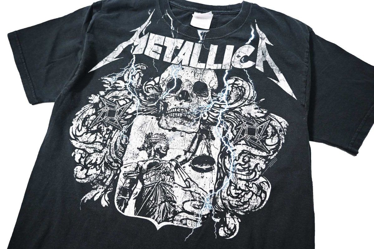 画像2: 00s Used Metallica Print Tee (2)