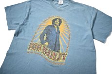 画像2: 90s Used Bob Marley Print Tee (2)