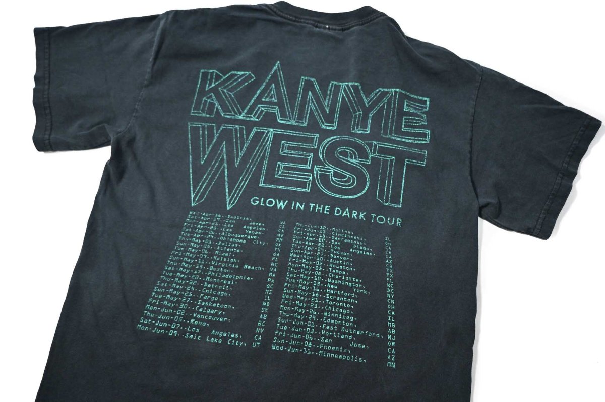 画像4: 00s Used Kanye West Print Tee (4)