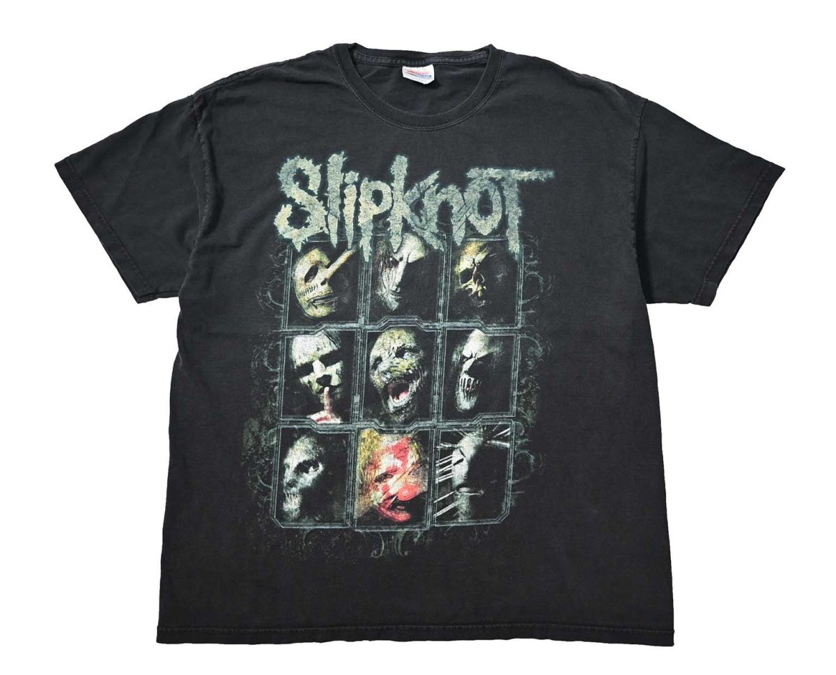 画像1: 00s Used Slipknot Print Tee (1)