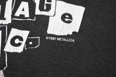 画像3: 80s Used Metallica Print Tee made in USA (3)