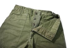 画像6: 50s Used Us Army M-47 HBT Utility Trouser (6)