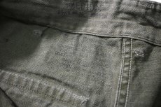 画像8: 50s Used Us Army M-47 HBT Utility Trouser (8)
