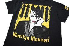 画像2: 00s Used Marilyn Manson Print Tee (2)