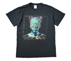 画像1: 00s Used Kanye West Print Tee (1)