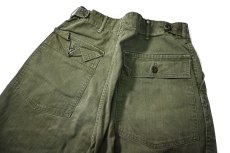画像4: 50s Used Us Army M-47 HBT Utility Trouser (4)