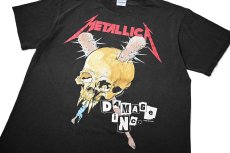 画像2: 80s Used Metallica Print Tee made in USA (2)