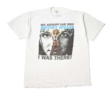 画像1: 00s Used NFL Kickoff Live Print Tee (1)