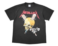 画像1: 80s Used Metallica Print Tee made in USA (1)