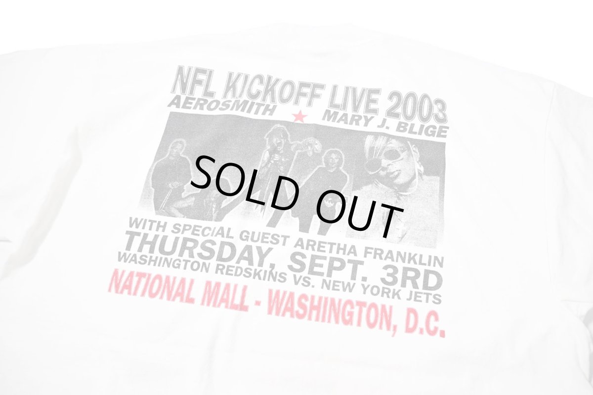 画像4: 00s Used NFL Kickoff Live Print Tee (4)