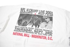 画像4: 00s Used NFL Kickoff Live Print Tee (4)