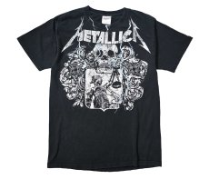 画像1: 00s Used Metallica Print Tee (1)