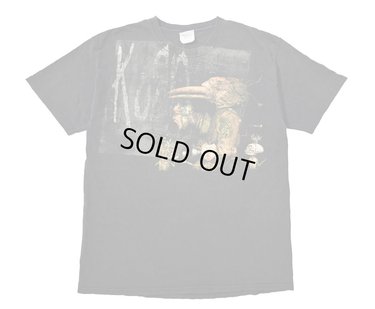画像1: 00s Used Korn Print Tee (1)