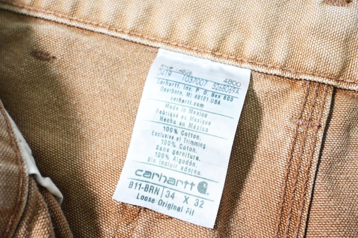 画像6: Used Carhartt Customized Duck Jorts (6)