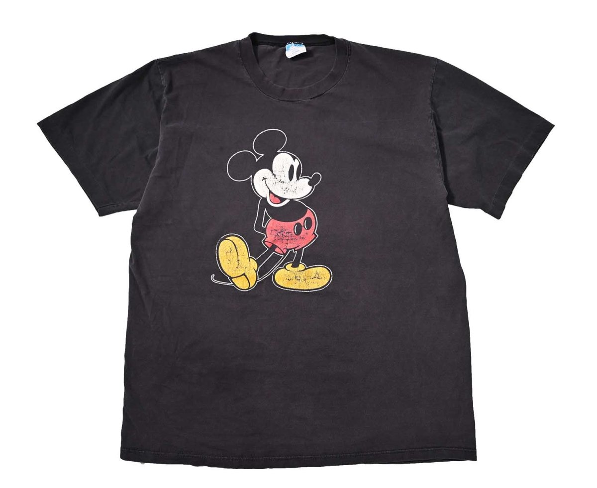 画像1: 80s Used Disney Print Tee made in USA (1)