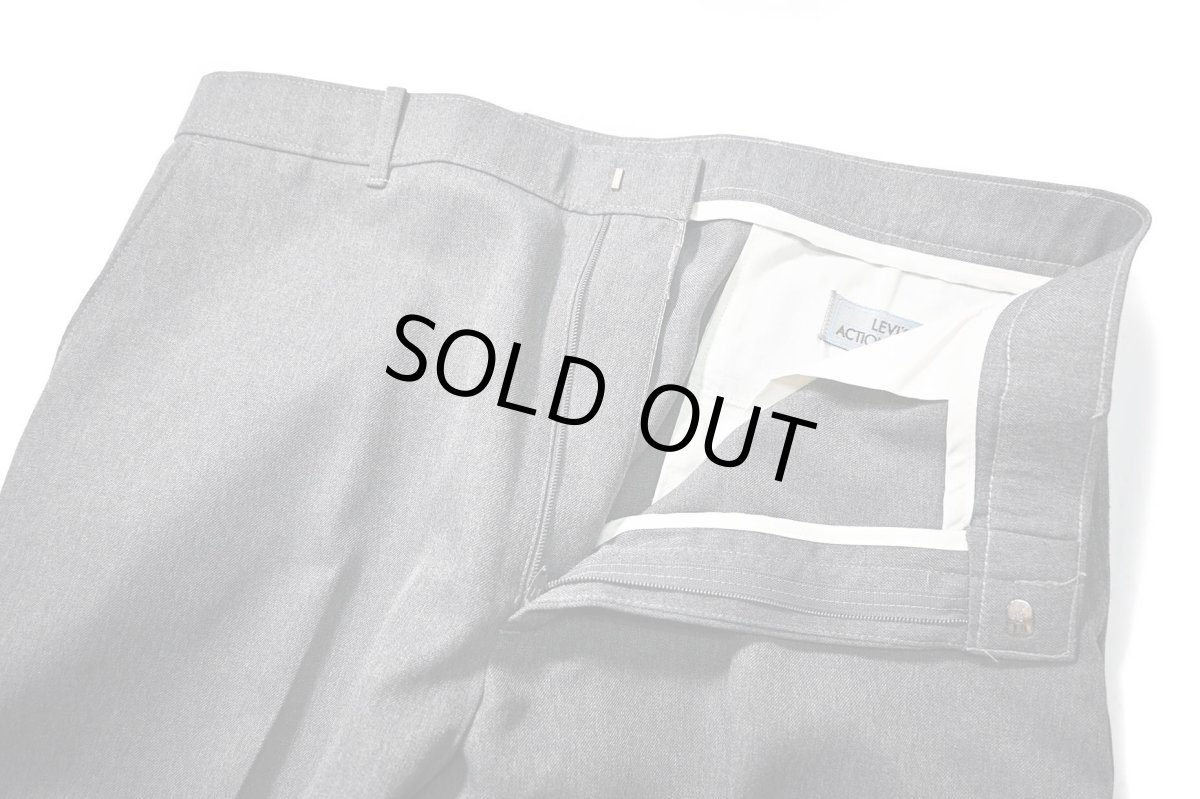 画像5: 90s Deadstock Levi's Action Slacks Grey (5)