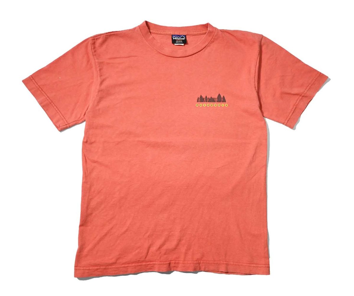 画像1: 90s Used patagonia Fitz Roy Wild Responsibili-Tee made in USA パタゴニア (1)