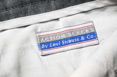 画像6: 90s Used Levi's Action Slacks Grey (6)