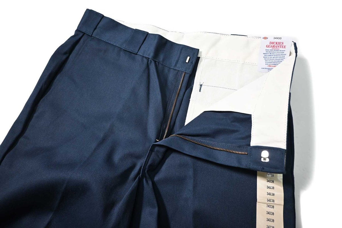 画像6: 00s Deadstock Dickies 874 Work Pants Mavy (6)