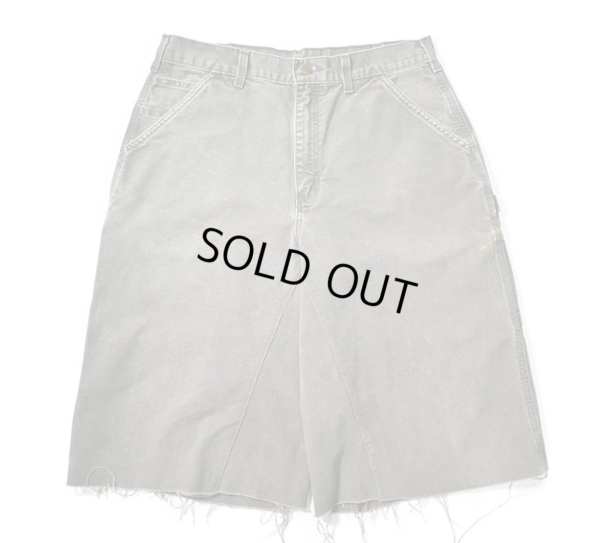 画像1: Used Carhartt Customized Duck Jorts (1)