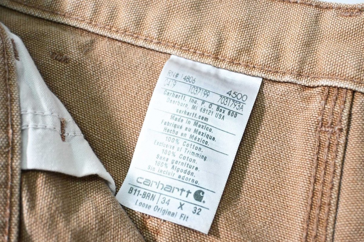 画像6: Used Carhartt Customized Duck Jorts (6)
