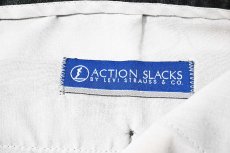 画像6: 90s Used Levi's Action Slacks Charcoal (6)