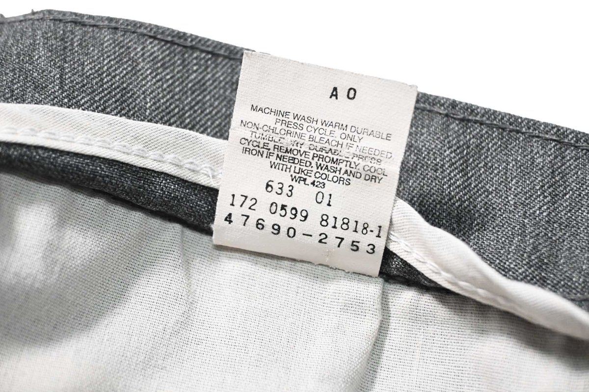 画像8: 90s Used Levi's Action Slacks Grey (8)