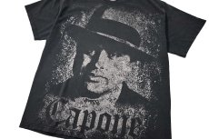 画像2: 00s Used Al Capone Print Tee (2)