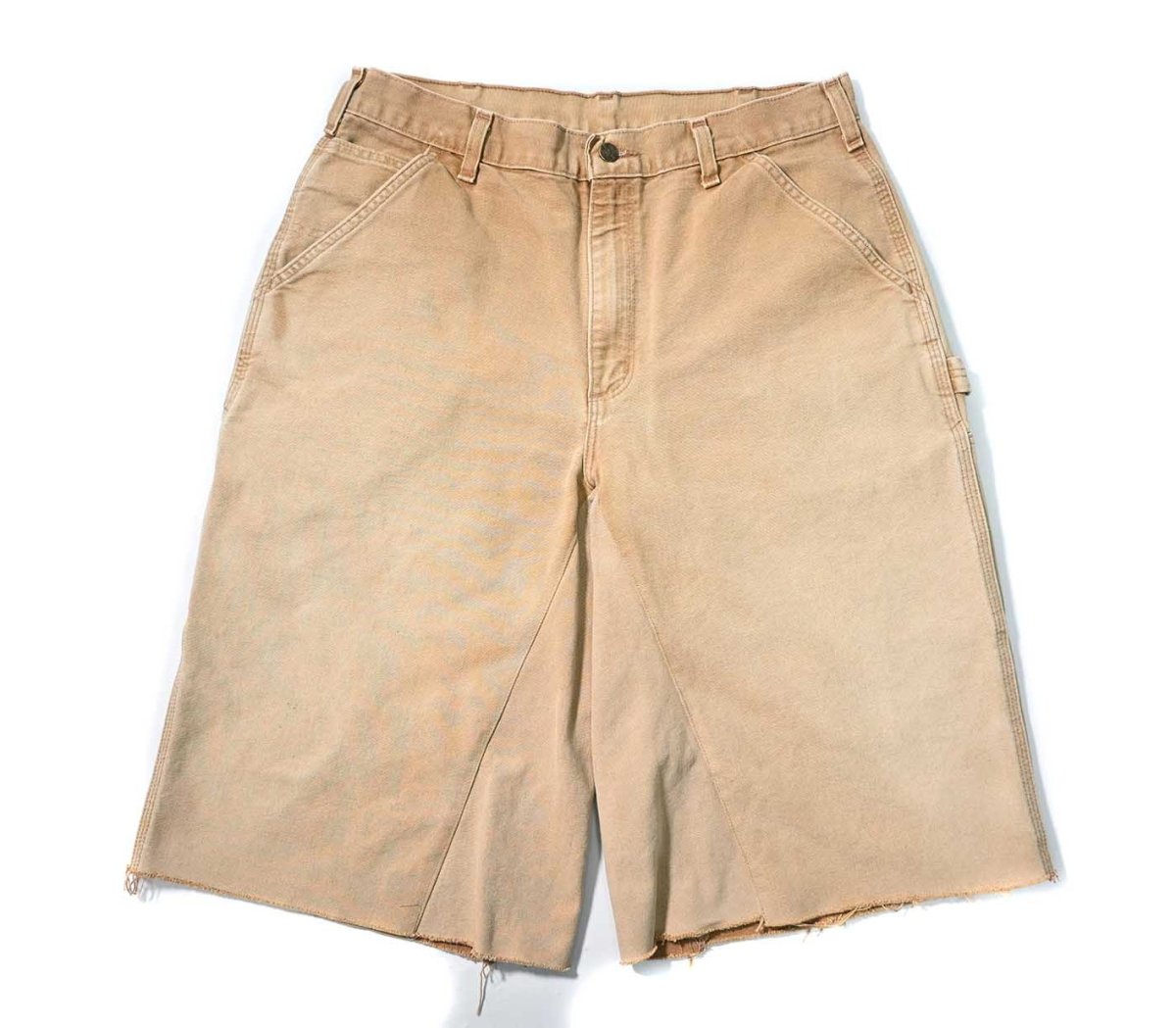 画像1: Used Carhartt Customized Duck Jorts (1)
