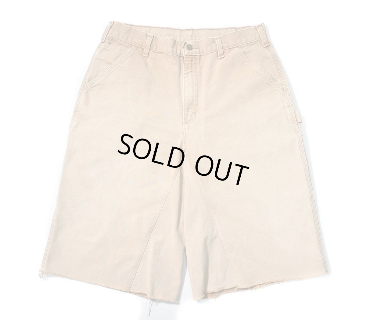 画像1: Used Carhartt Customized Duck Jorts (1)