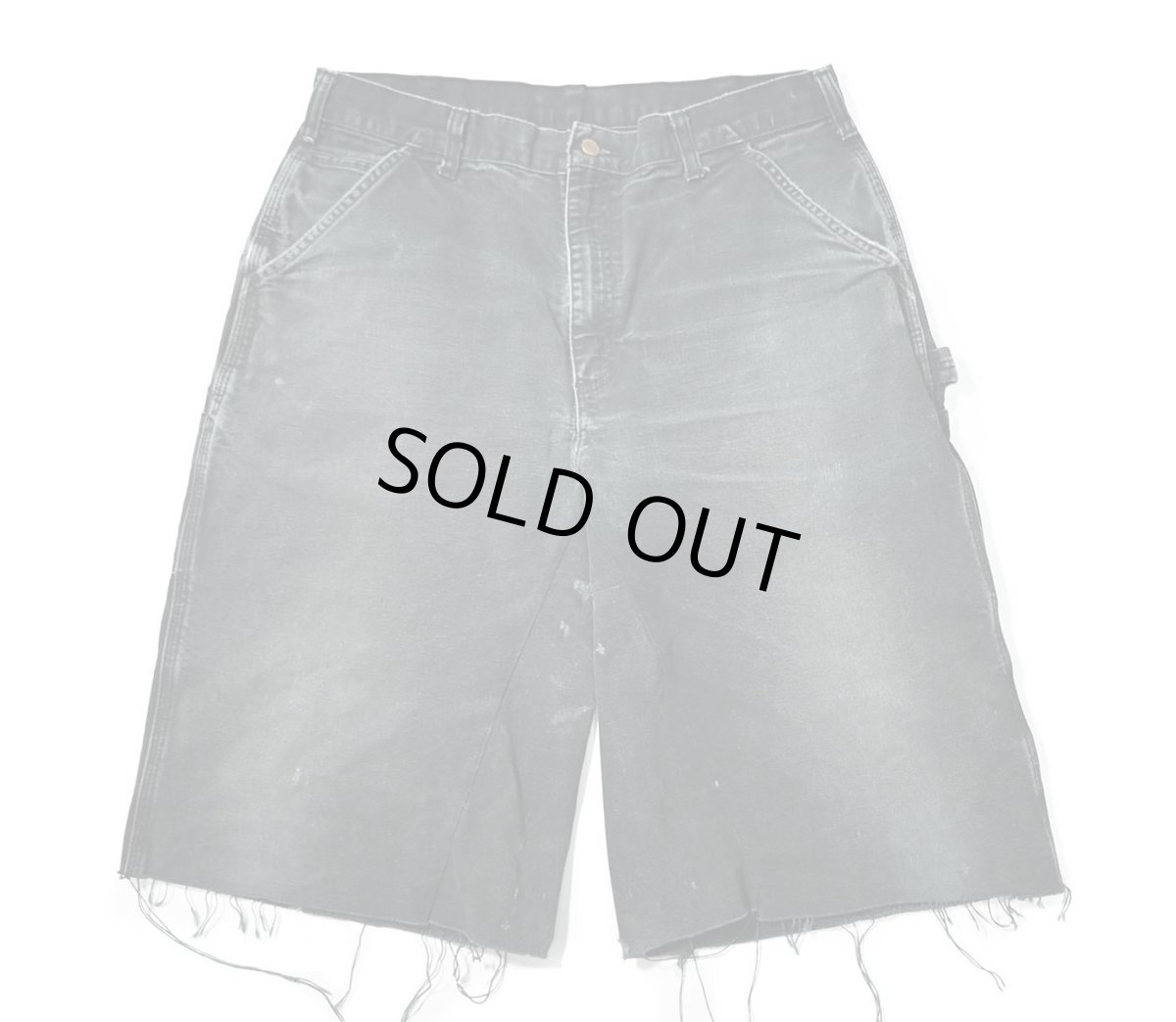 画像1: Used Carhartt Customized Duck Jorts (1)