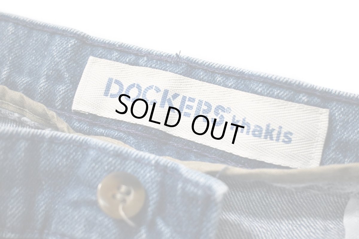 画像6: 90s Used Dockers Denim Pleated Trouser made in USA (6)