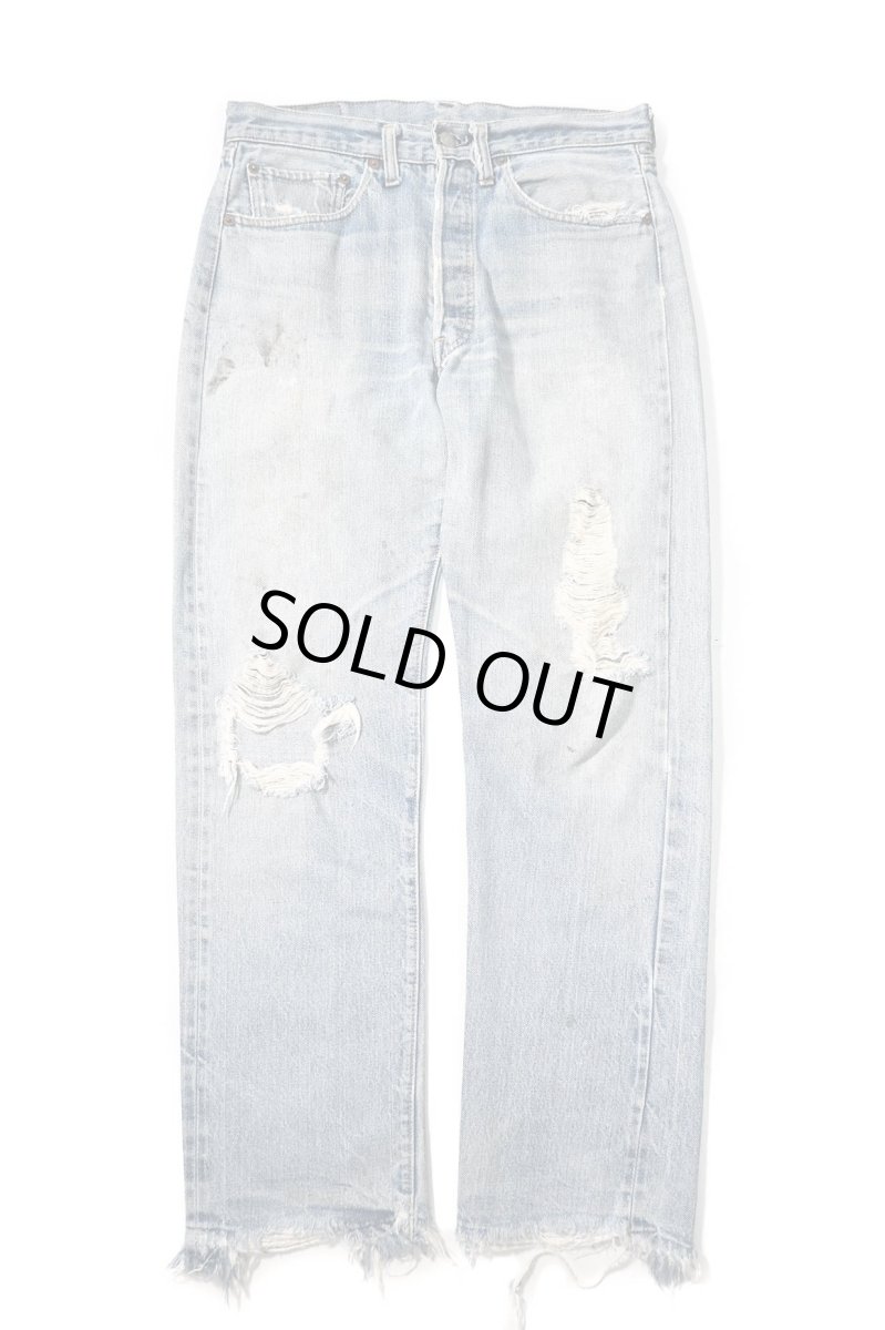 画像1: 70s Used Levi's 501 Denim Pants "66前期" (1)