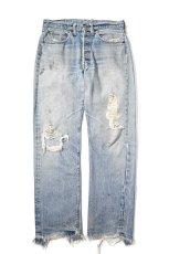 画像1: 70s Used Levi's 501 Denim Pants "66前期" (1)
