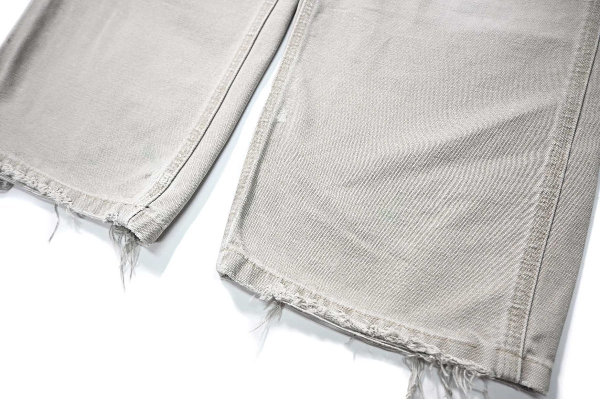 画像3: 17' Used Carhartt Duck Carpenter Pants Desert カーハート (3)
