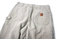 画像4: 17' Used Carhartt Duck Carpenter Pants Desert カーハート (4)