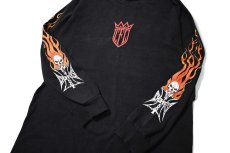 画像4: 00s Used West Coast Choppers L/S Print Tee (4)