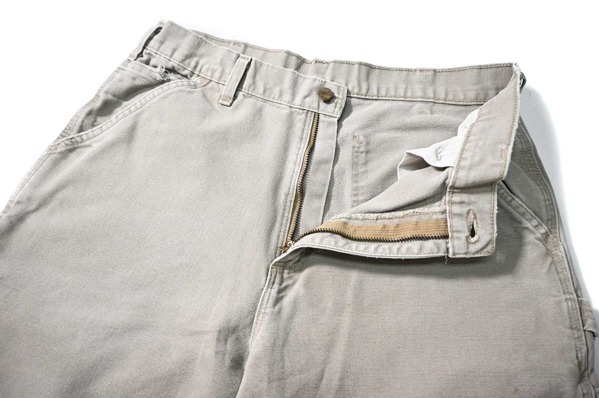 画像5: 17' Used Carhartt Duck Carpenter Pants Desert カーハート (5)