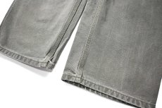 画像3: 05' Used Carhartt Duck Carpenter Pants Moss カーハート (3)
