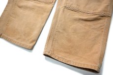 画像3: 90-00s Used Carhartt Duck Double Knee Carpenter Pants Brown made in USA カーハート (3)
