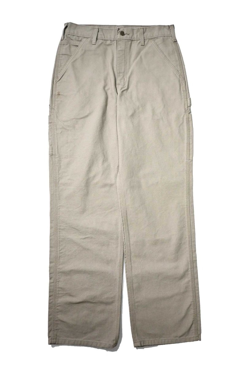 画像1: 18' Used Carhartt Duck Carpenter Pants Desert カーハート (1)