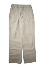 画像1: 18' Used Carhartt Duck Carpenter Pants Desert カーハート (1)